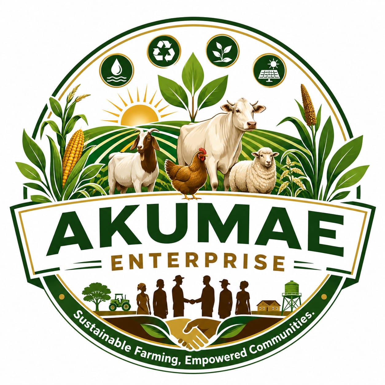 Akumae Enterprise logo